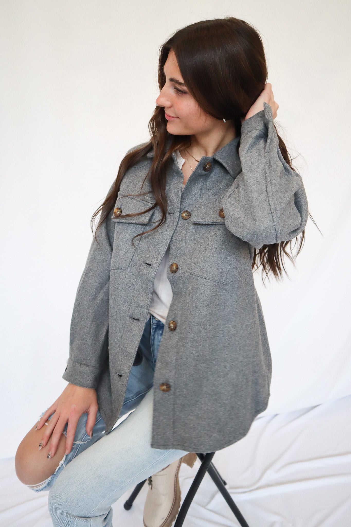 Button Down Jacket