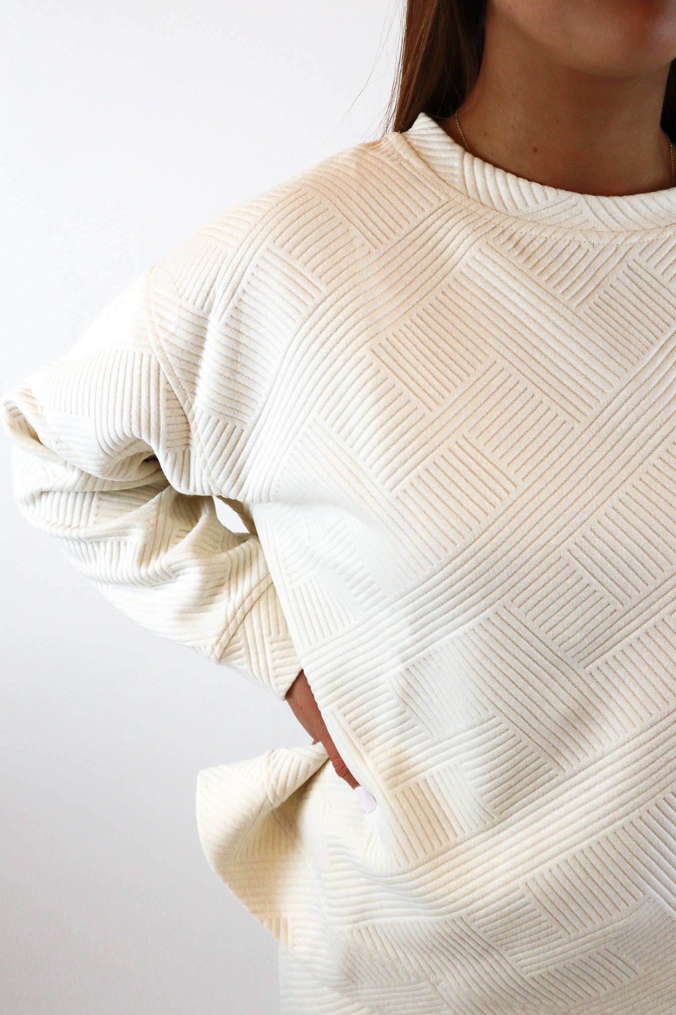 Cream Sweatshirt