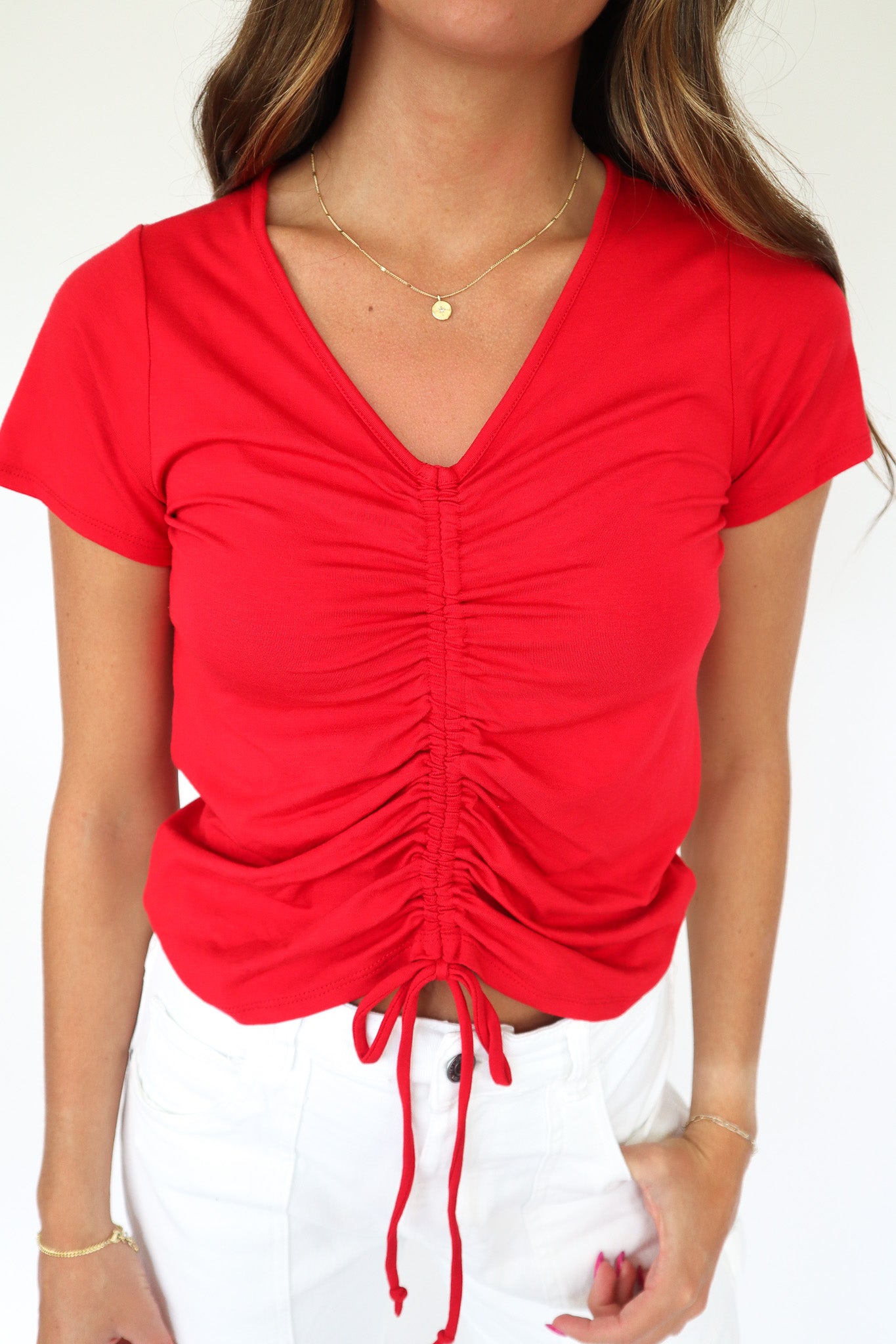 Drawstring Top