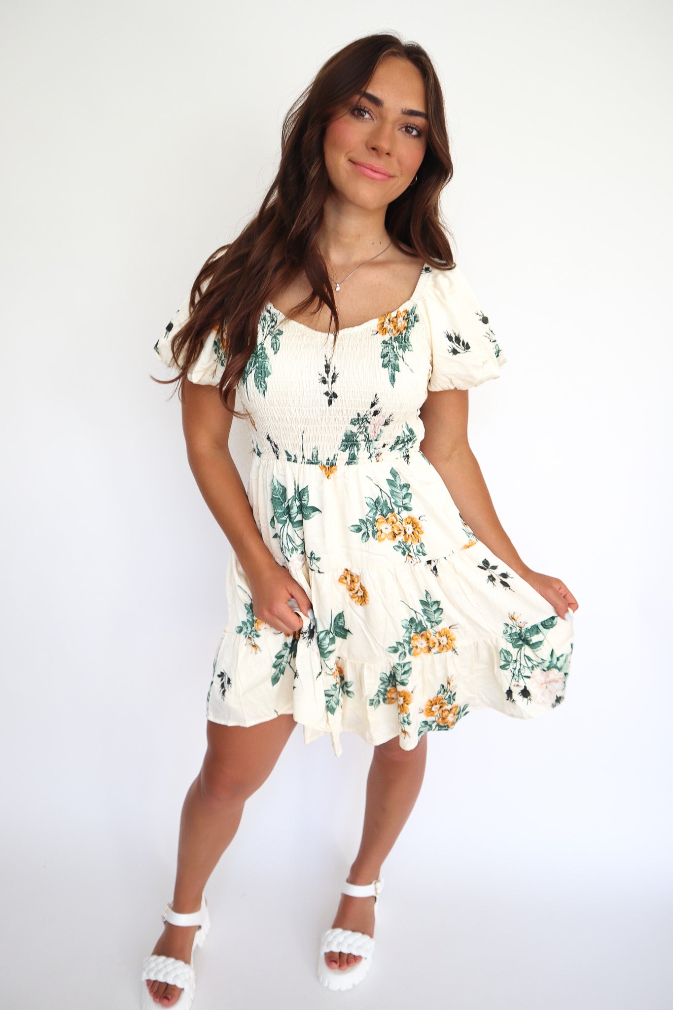 Romantic Floral Dress