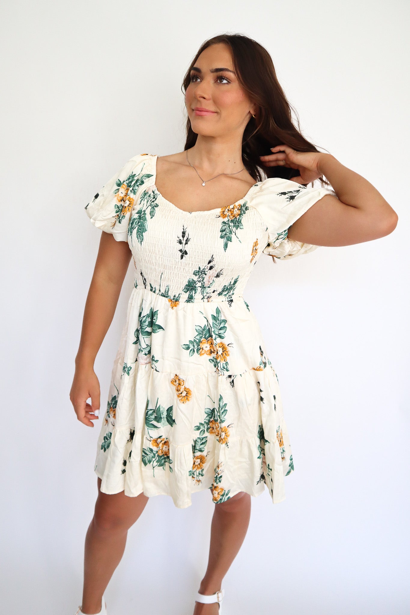 Romantic Floral Dress