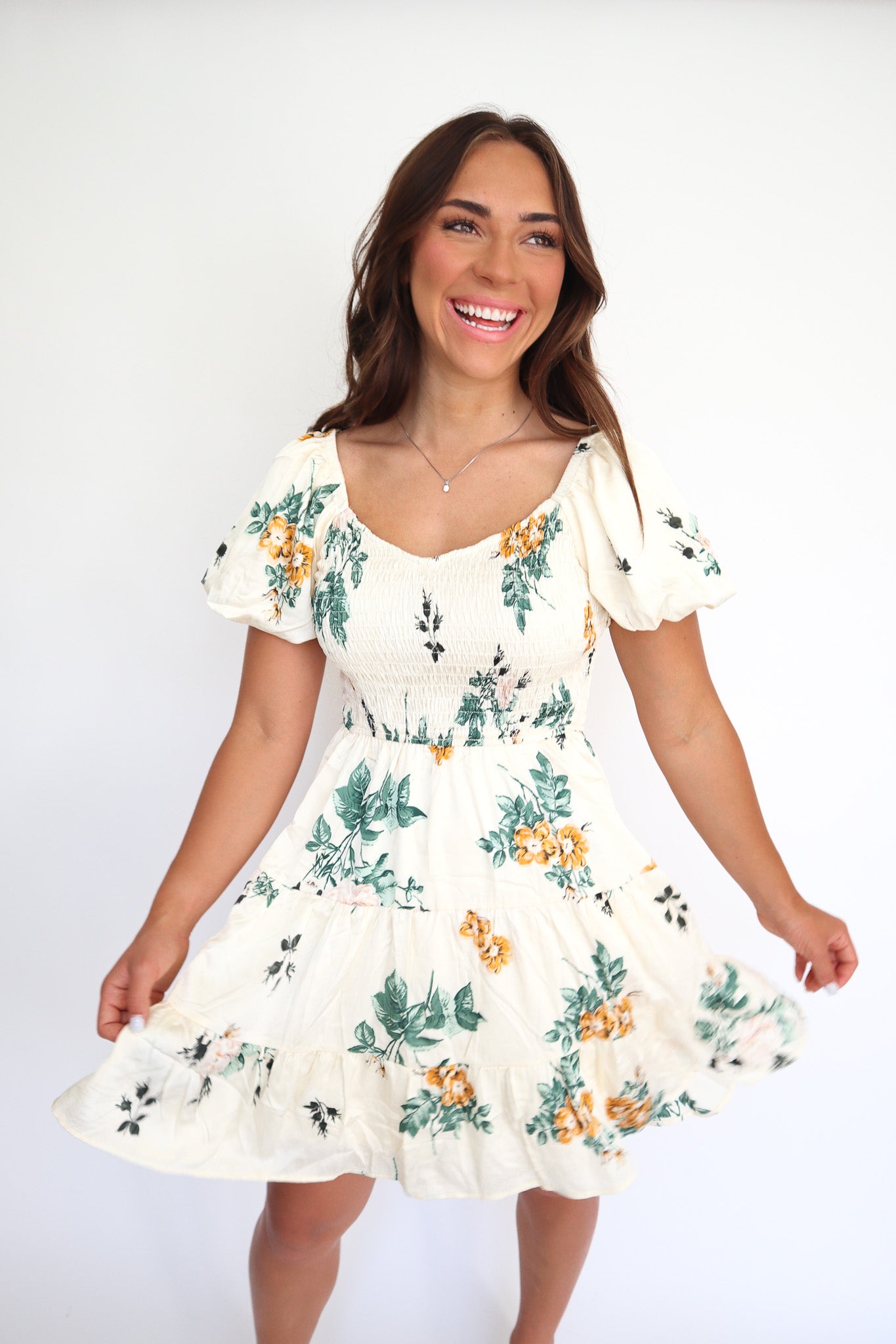 Romantic Floral Dress