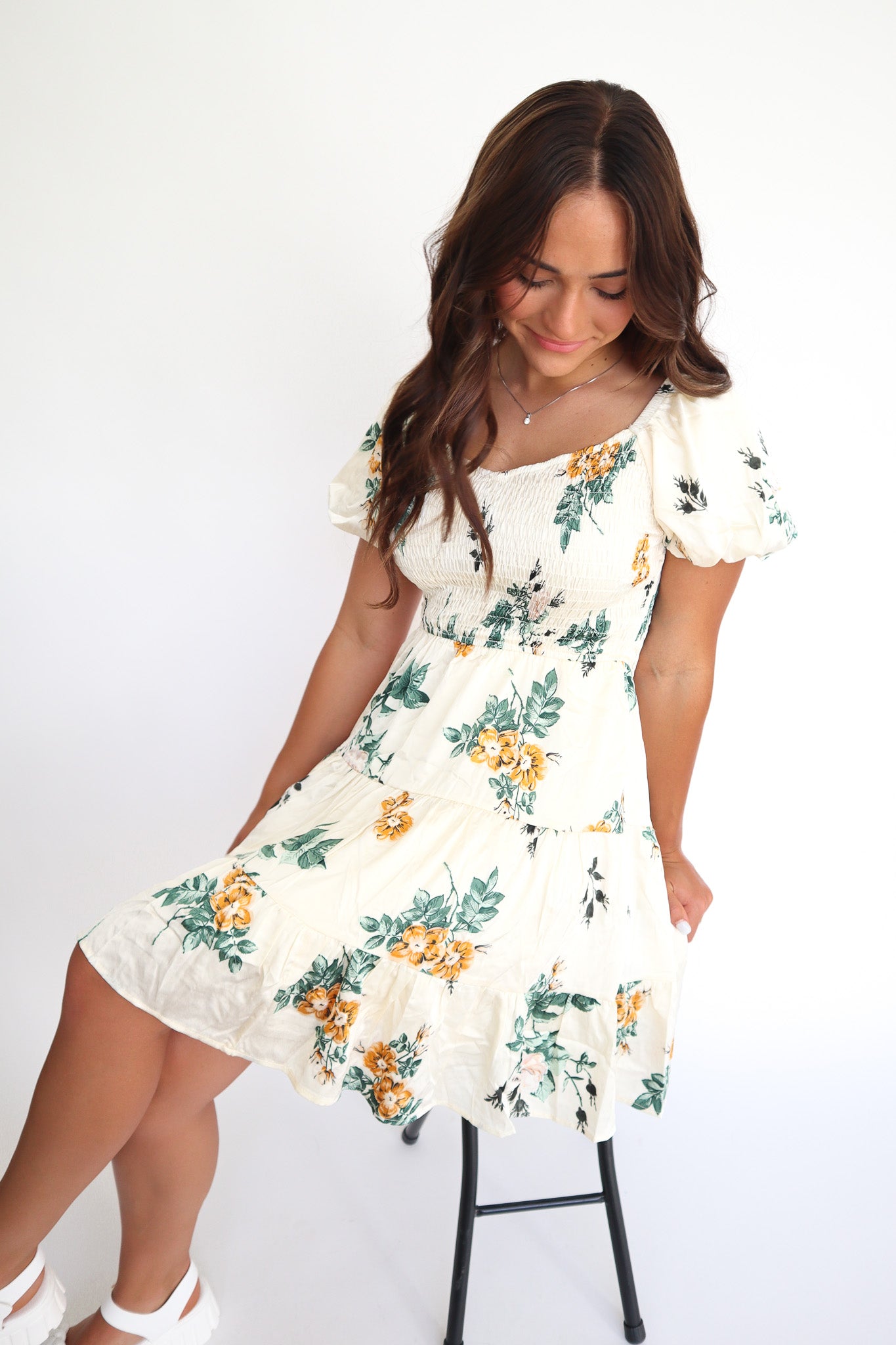 Romantic Floral Dress