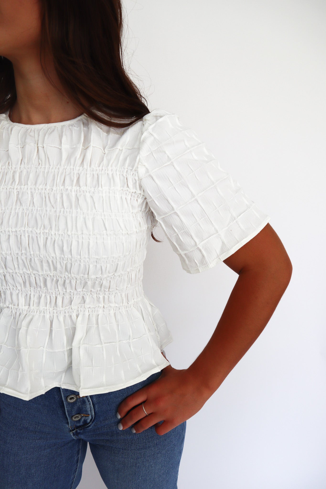 Bella Smocking Top