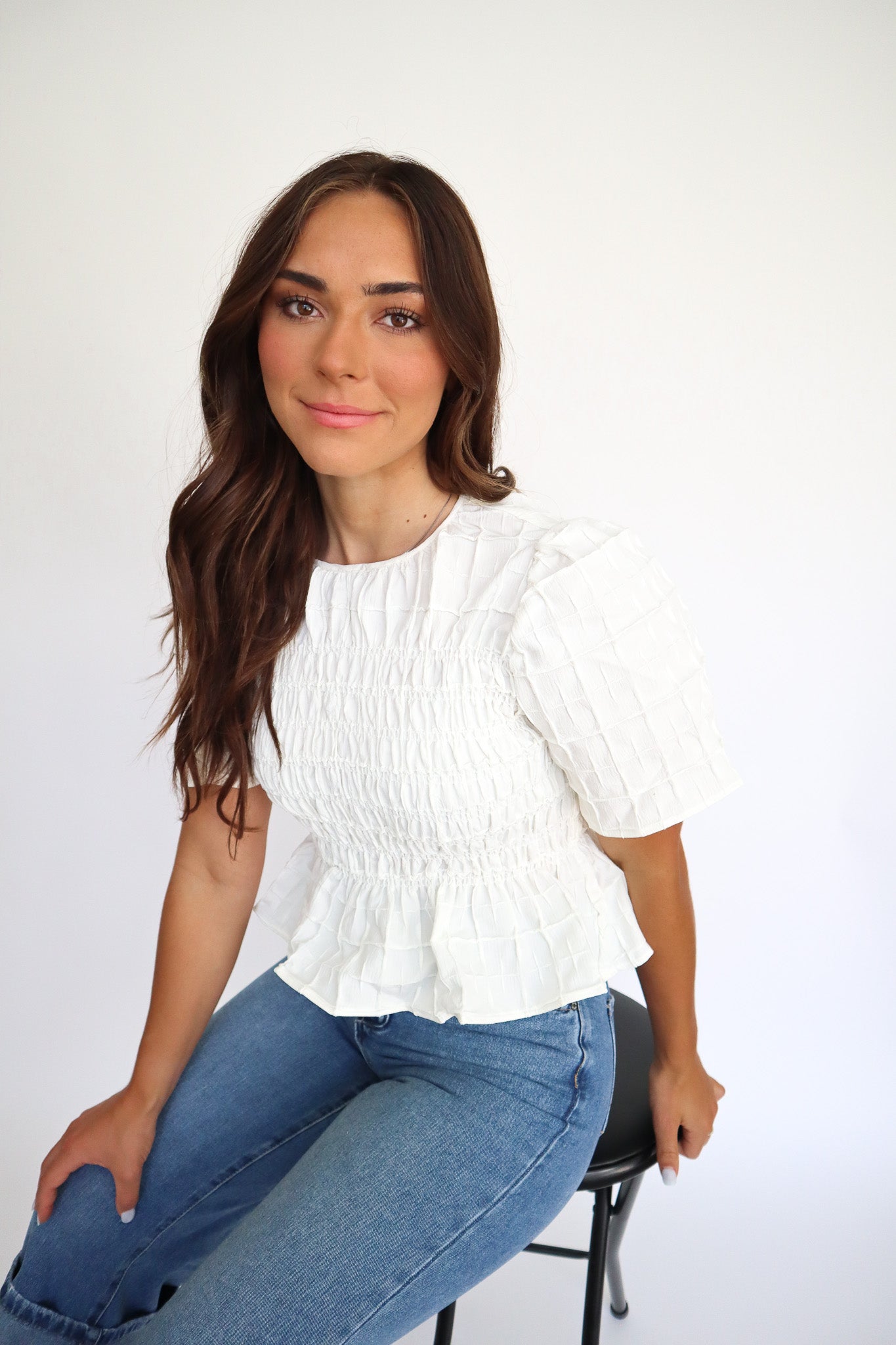 Bella Smocking Top