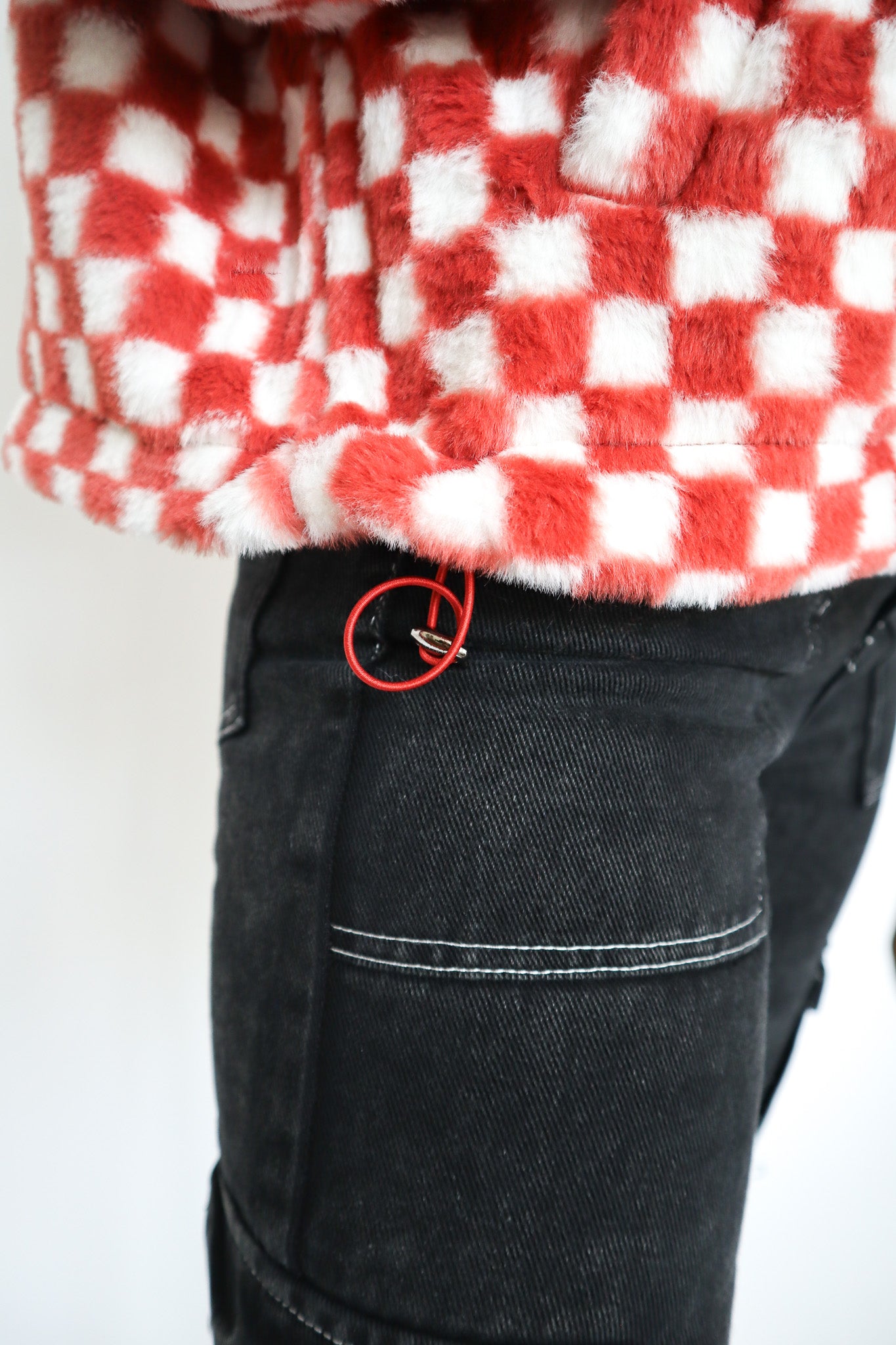 Checker Teddy Jacket