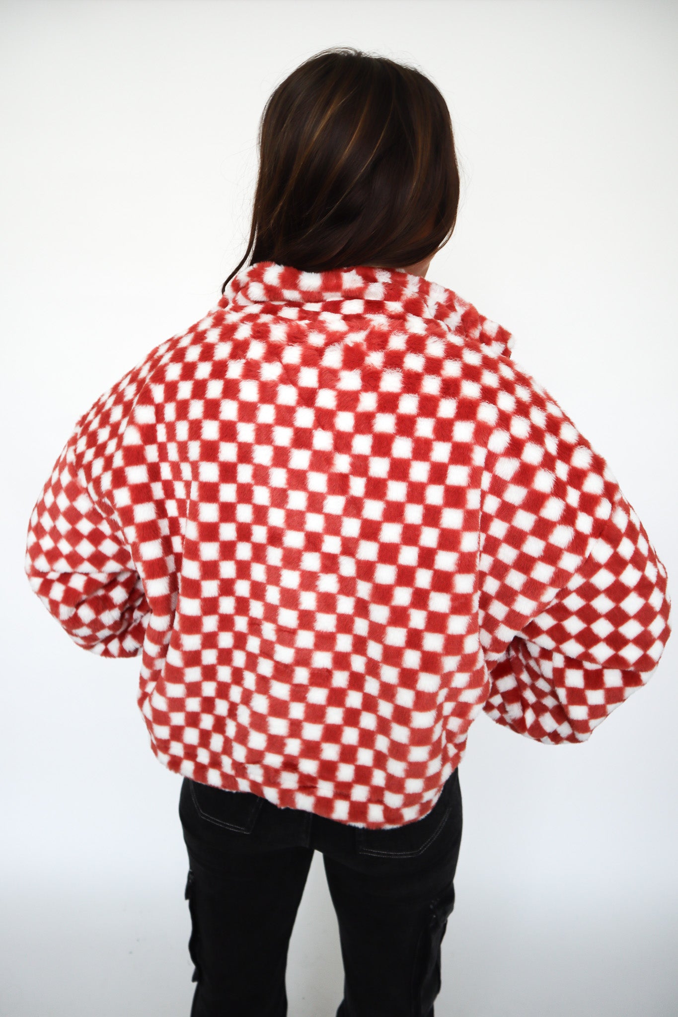 Checker Teddy Jacket