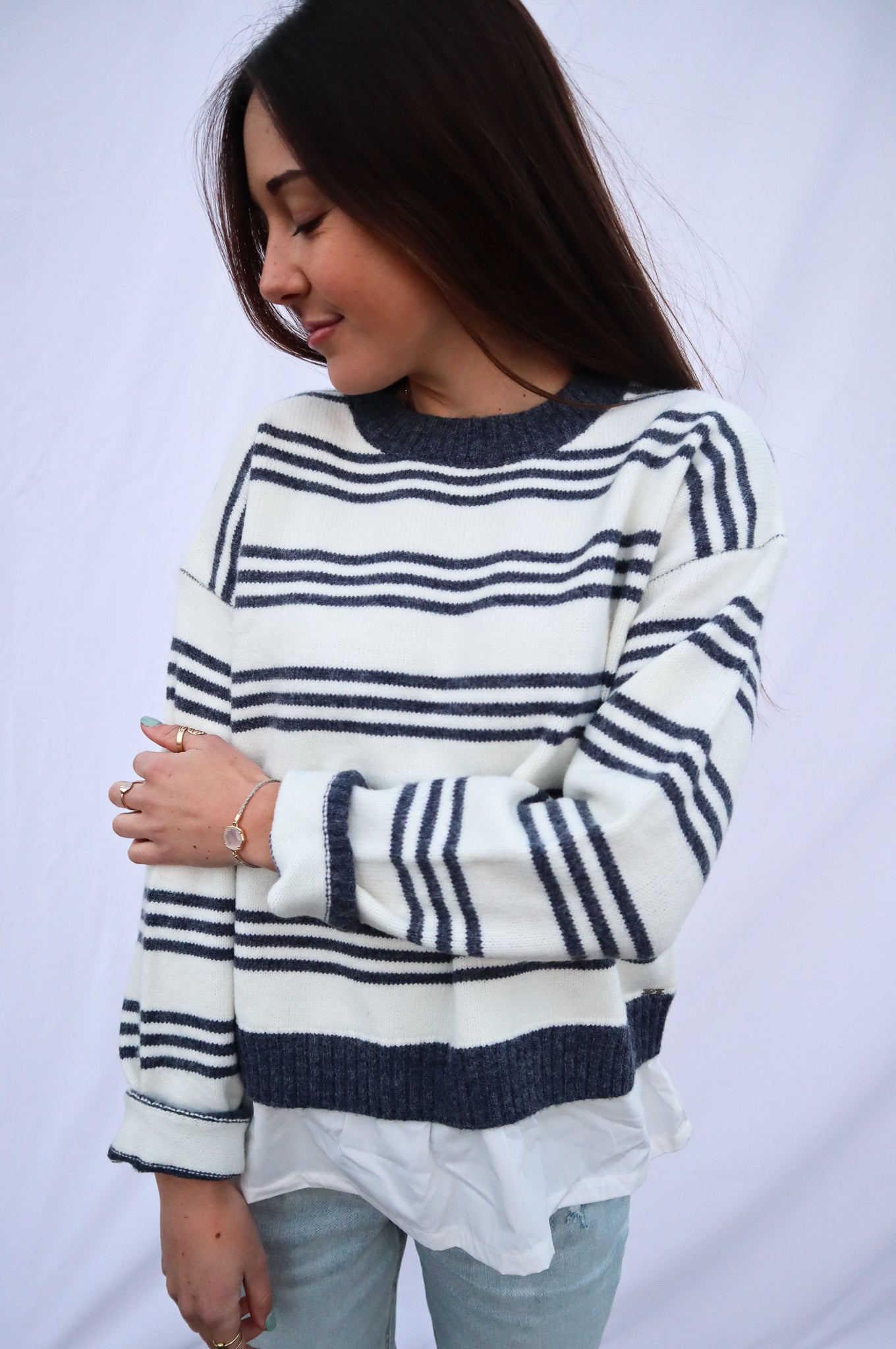 Simply Striped Sweater