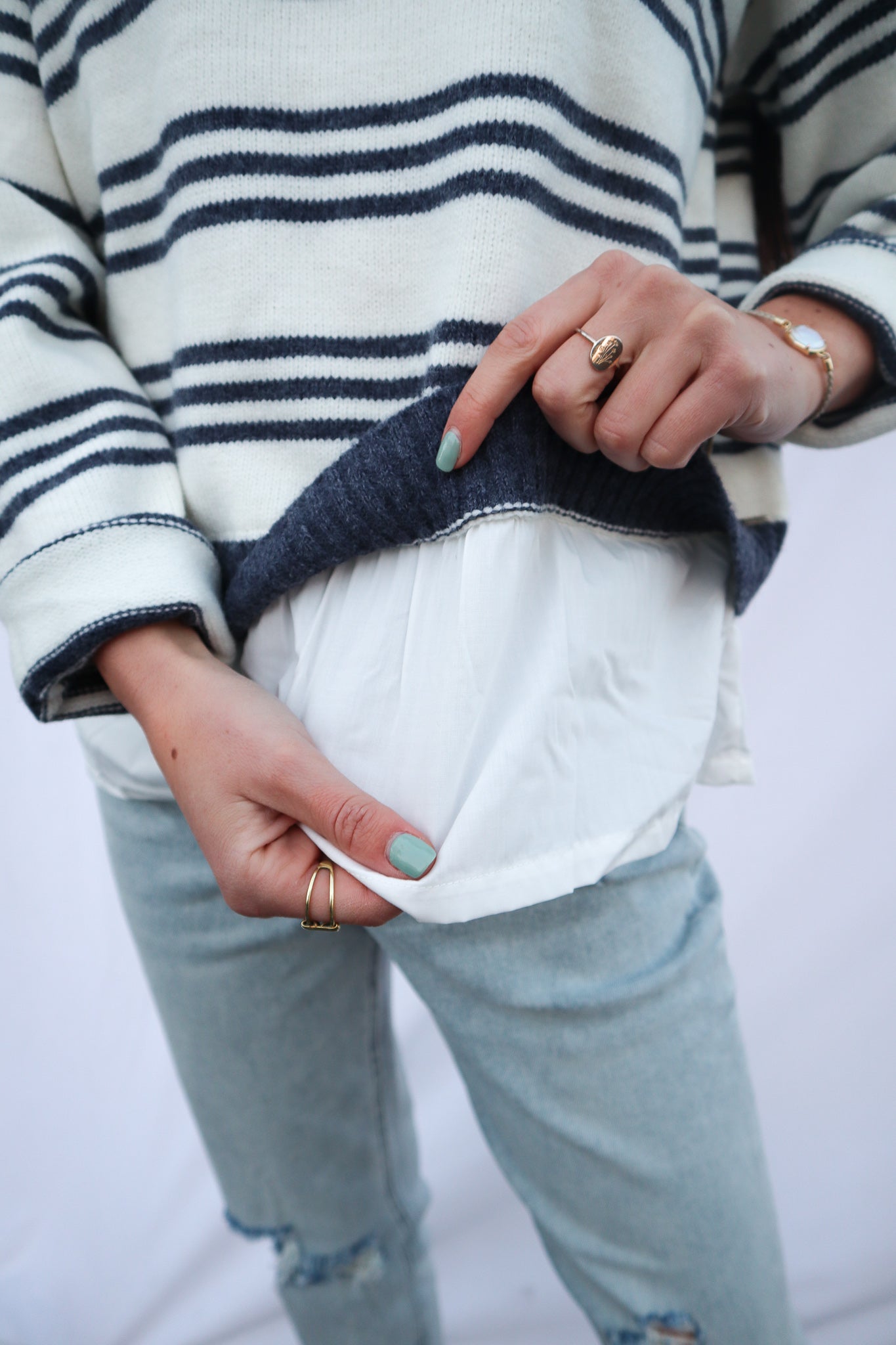 Simply Striped Sweater