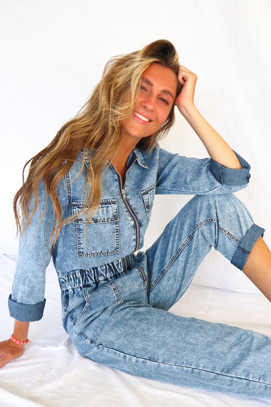 Denim Jumpsuit