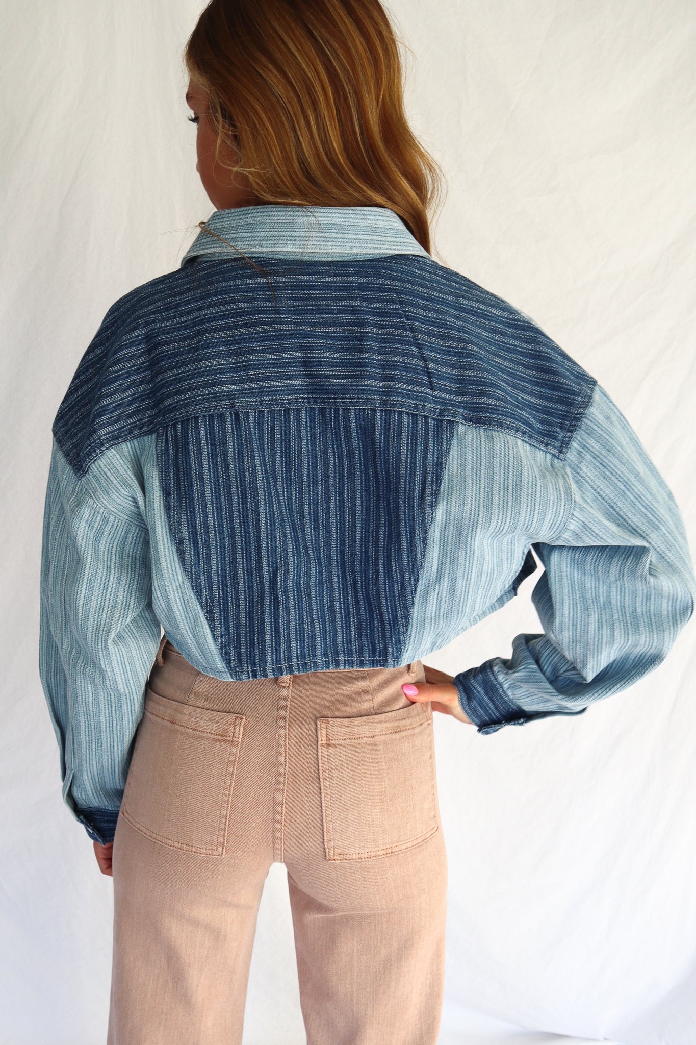 Cropped Blue Jacket