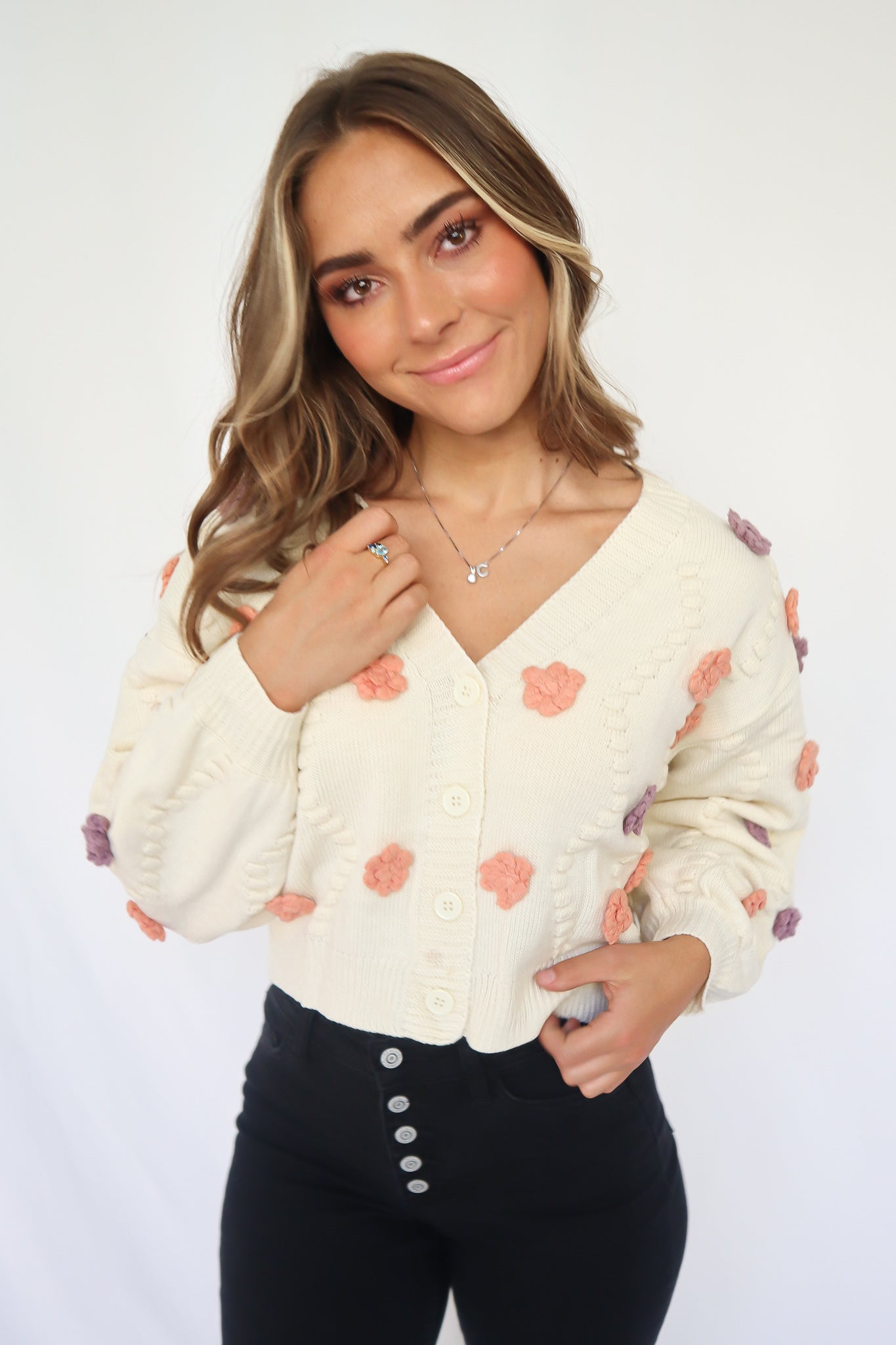 Flower Pop Sweater