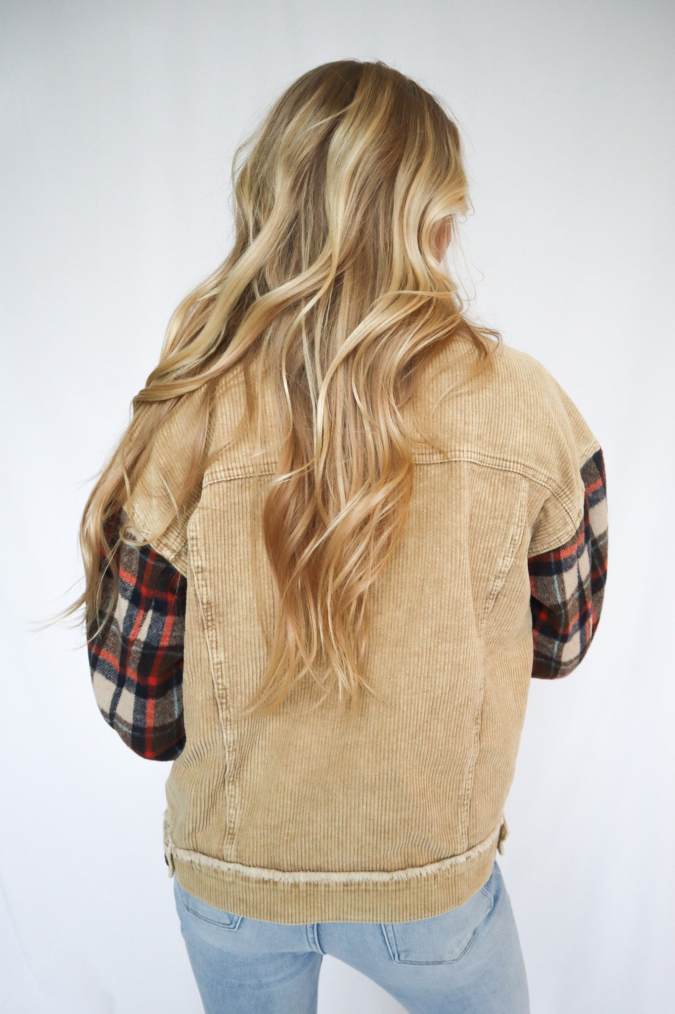 Khaki Flannel Jacket