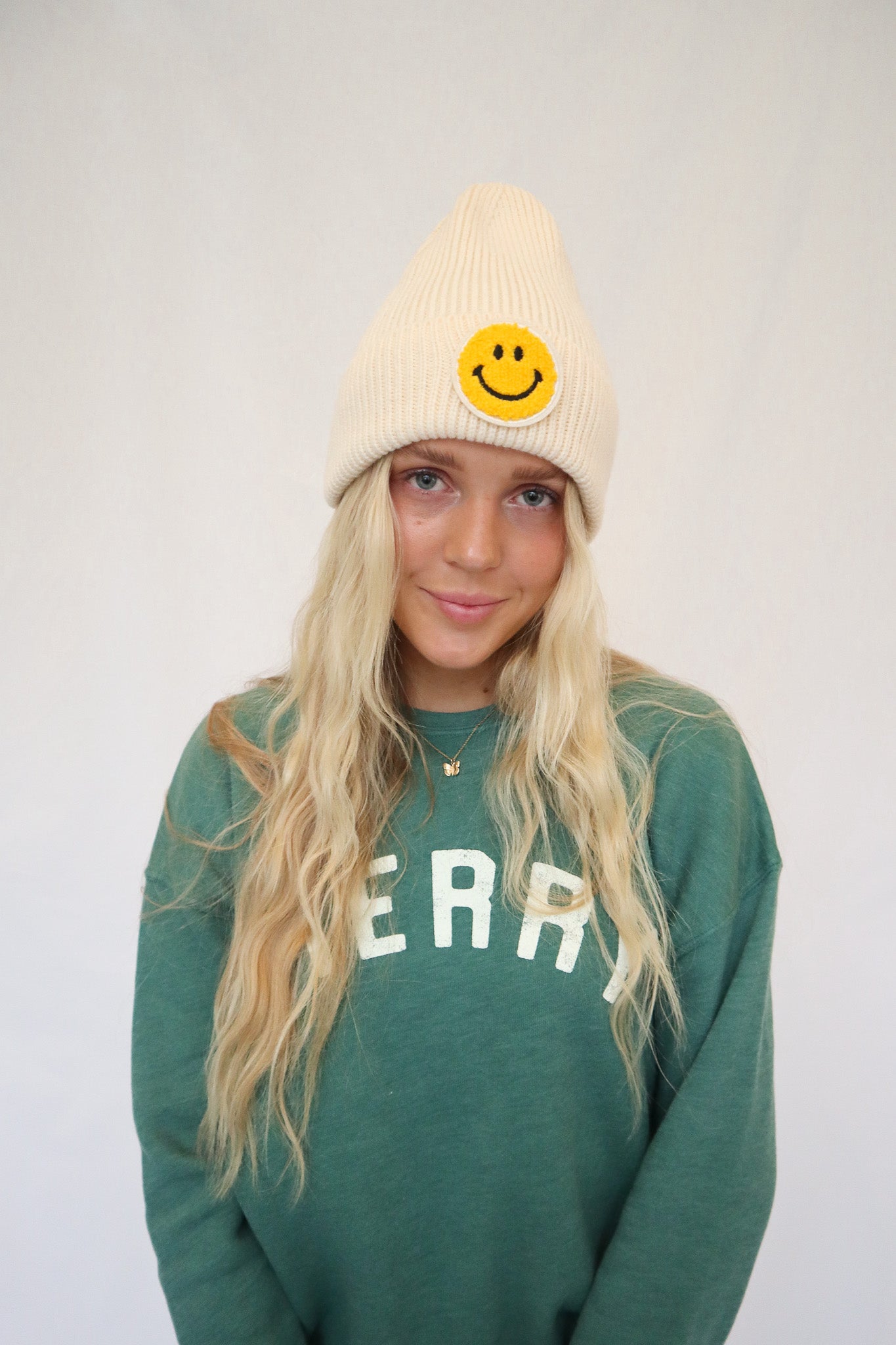 Smiley Face Beanie